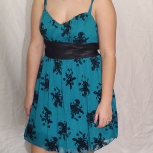 Teal dress